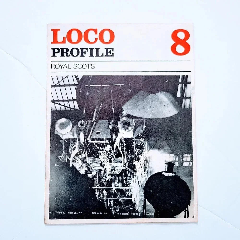 LOCO Profile #8 Magazine Royal Scots 25 Pages Vintage 1971 Railroad Trains
